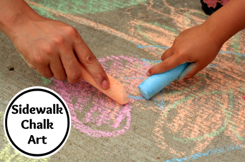 Sidewalk Chalk Art: Chalk the Walk