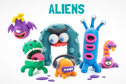 Clay Aliens