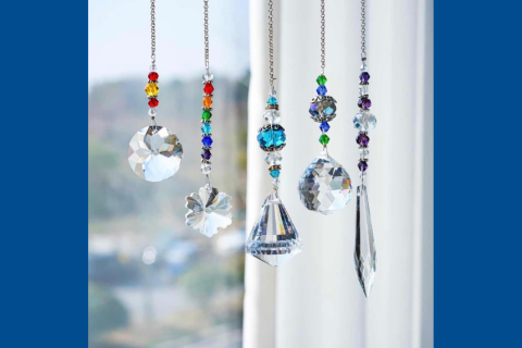 beaded suncatchers