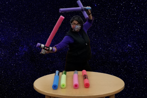 Make your own lightsaber