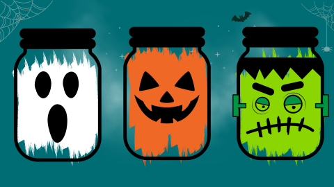 Halloween Jar Craft