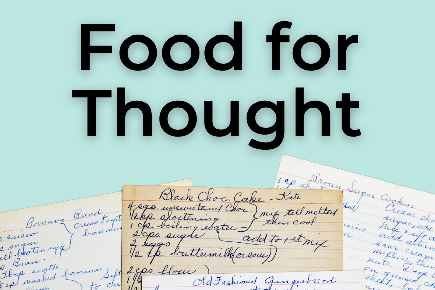 Food for Thought - Recipe Writing